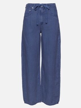 Citizens of Humanity. Brynn Blue Linen Pants. Size 26. NWT.